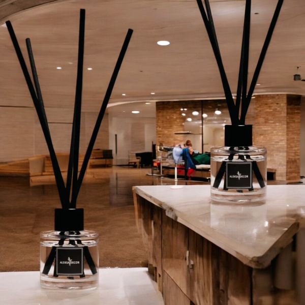 Аромадиффузор Classic с фибровыми палочками на 50 мл. / 500 ароматов только ДЛЯ ВАС